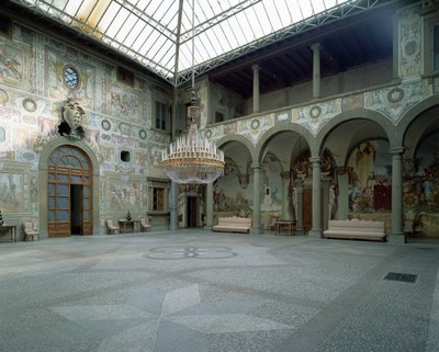 Patio interior de Bernardo Buontalenti